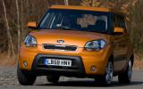 Kia Soul cornering