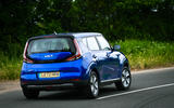 kia soul ev review 2023 03 rear cornering