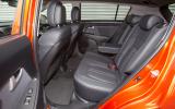 No individual rear seats, only a bench, but there’s plenty of head and legroom Kia Sportage rear seats