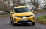 Kia Stonic front cornering Kia Stonic front cornering