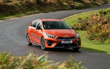 Kia Ceed review   cornering Kia Ceed review   cornering