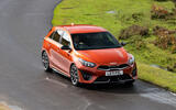 Kia Ceed review   cornering shot Kia Ceed review   cornering shot