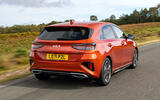 Kia Ceed review   rear cornering Kia Ceed review   rear cornering