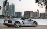 Lamborghini Aventador Roadster rear quarter