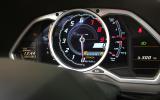 Lamborghini Aventador instrument cluster