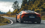 lamborghini sterrato review 2024 05 rear cornering