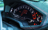 Lamborghini Huracan Sterrato digital display