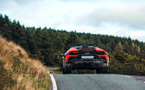 Lamborghini Huracan Sterrato rear on road
