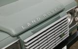 Bonnet bulge is one of the  few clues to this update Land Rover Defender bonnet bulge