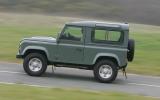 Great low-down torque means you can keep up with the traffic below motorway speeds Land Rover Defender has good low-down torque