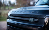 land rover defender v8 130 review 2023 07 grill