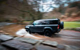 land rover defender v8 130 review 2023 18 wading