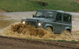 Land Rover Defender wading