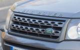 The grille has been lifted to sit in line with the headlights Land Rover Freelander front grille