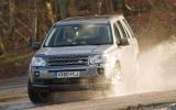 Don't expect hatchback-like handling, as with some rivals Land Rover Freelander cornering