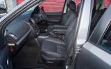 The elevated seating position feels decidedly 4x4 and offers a fine view out Land Rover Freelander interior