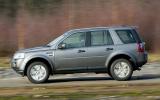 The six-speed auto shifts smoothly and avoids clumsy moments Land Rover Freelander side profile