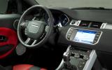 Range Rover Evoque: interior details  