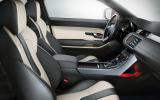 Range Rover Evoque: interior details  