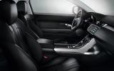 Range Rover Evoque: interior details  