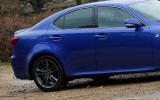Lexus IS rear profile