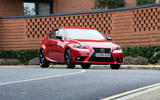 Lexus IS cornering