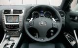 Predictably, the IS-F's cabin is much like the standard car's Lexus IS-F dashboard