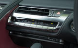 Lexus LC500 centre console