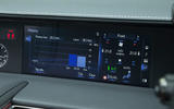 Lexus LC500 climate control screen