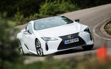 Lexus LC500 cornering