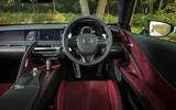 Lexus LC500 dashboard