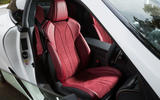 Lexus LC500 front sports seats