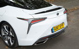 Lexus LC500 rear end