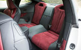 Lexus LC500 rear seats