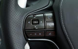 Lexus LC500 steering wheel switches