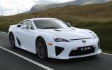 The LFA is outperformed by the 458 Italia, Gallardo LP560-4, Mercedes SLS and Porsche 911 Turbo S Lexus LFA front quarter