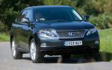 RX’s air suspension doesn’t absorb all that it should at lower speeds Lexus RX cornering