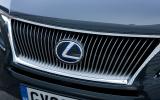 The front grille is more elaborate and recognisable than ever Lexus RX front grille