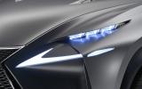 no title Dramatic Lexus LF-NX concept targets Range Rover Evoque