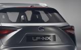 no title Dramatic Lexus LF-NX concept targets Range Rover Evoque