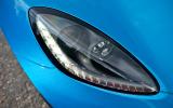 Headlight units feature neat LED sidelamps, an instant night-time identifier Lotus Elise headlight