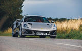 lotus emira 4 cylinder 2023 review 06 panning front lotus emira 4 cylinder 2023 review 06 panning front