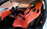 Front seats have thin padding and lack height adjustment but are supportive Lotus Evora sport seats