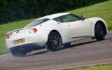 The Evora is one of those rare and wonderful cars that will corner however its driver wants it to Lotus Evora rear cornering