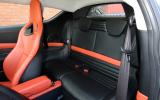 Rear is for adults in emergencies and for children who aren’t afraid of the dark Lotus Evora rear seats