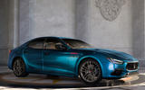 `maserati Ghibli 334 Ultima  eview 2023 24 static front `maserati Ghibli 334 Ultima  eview 2023 24 static front