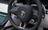 Maserati GranCabrio review 2024 08 steering wheel Maserati GranCabrio review 2024 08 steering wheel