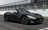 Maserati GranCabrio cornering