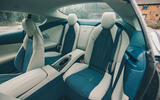 Maserati Granturismo Folgore review 2025 020 back seats Maserati Granturismo Folgore review 2025 020 back seats