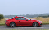 Maserati GranTurismo review 2024 02 side panning